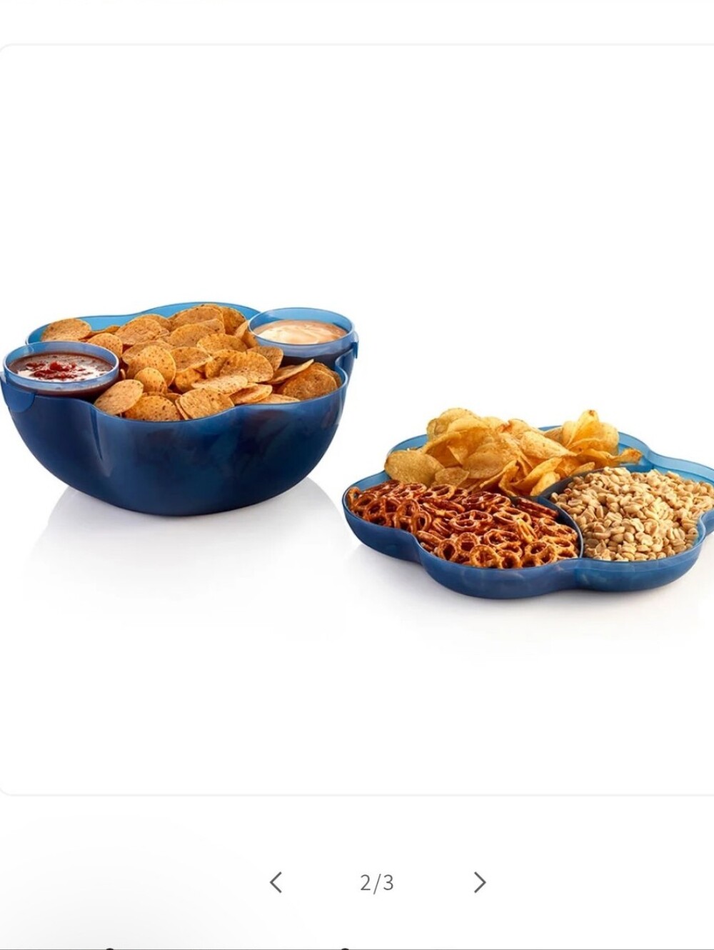 Tupperware Chip 'N Dip Set